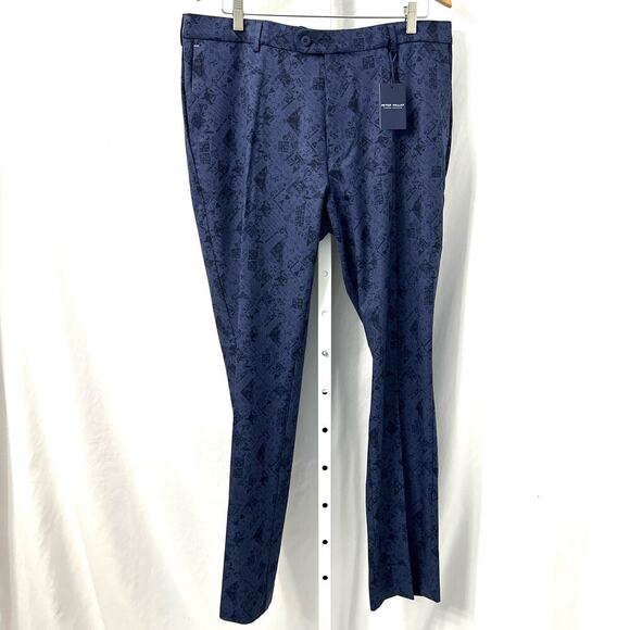 Peter Millar Other - Peter Millar Golf Crown Crafted Performance Trouser Pant 38 x 32 Navy Blue